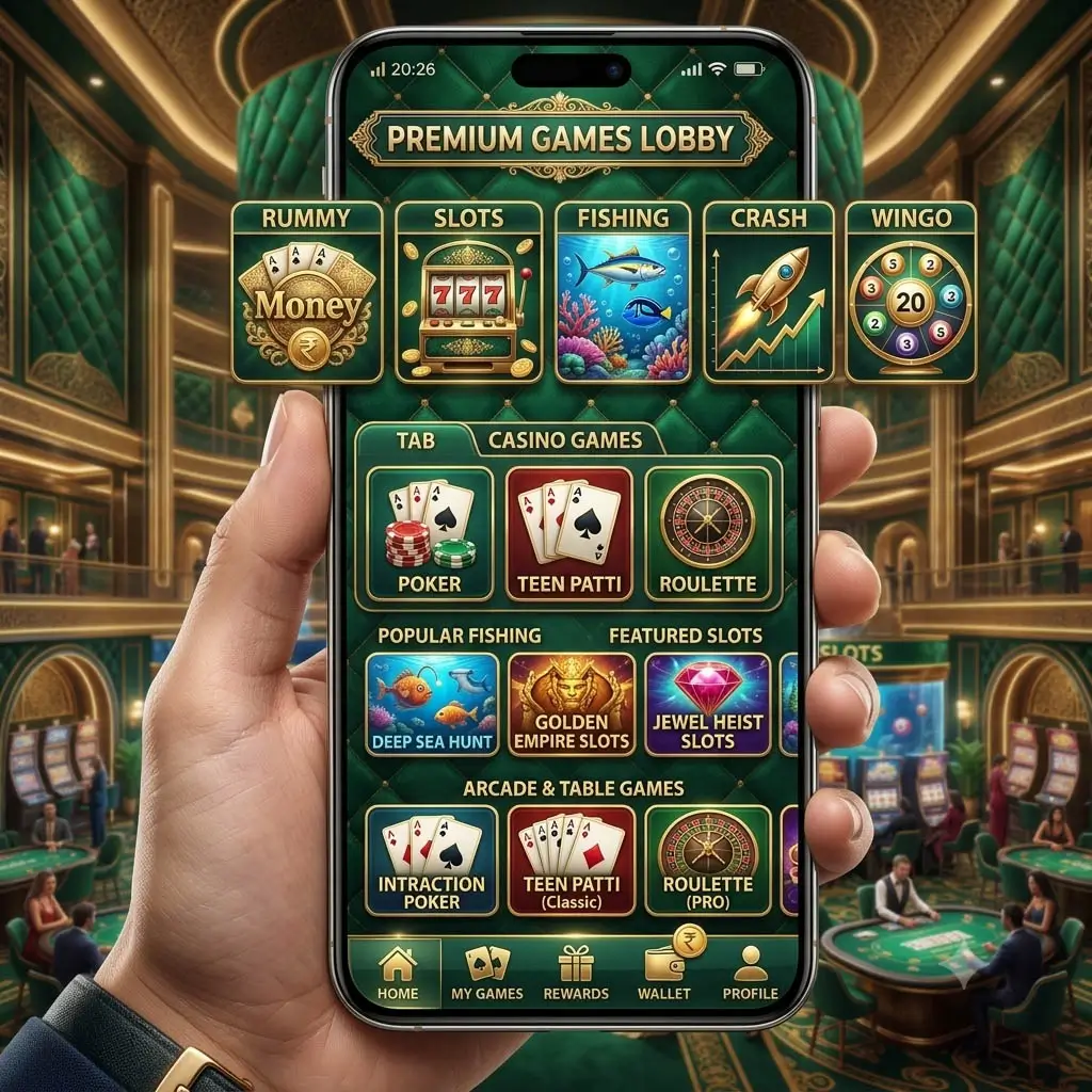 Money Rummy Game Interface